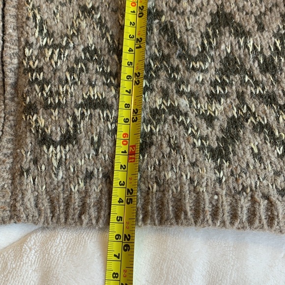 Coldwater Creek Wool Alpaca cashmere ZIP Sweater - Picture 10 of 10